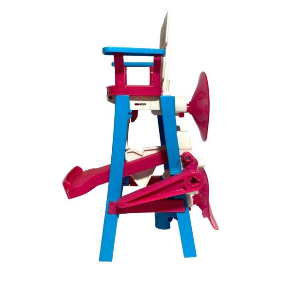 Barbie I Can Be A Lifeguard Chair Dolphin Life Preserver Replacements V7124 2011 - Picture 8 of 16